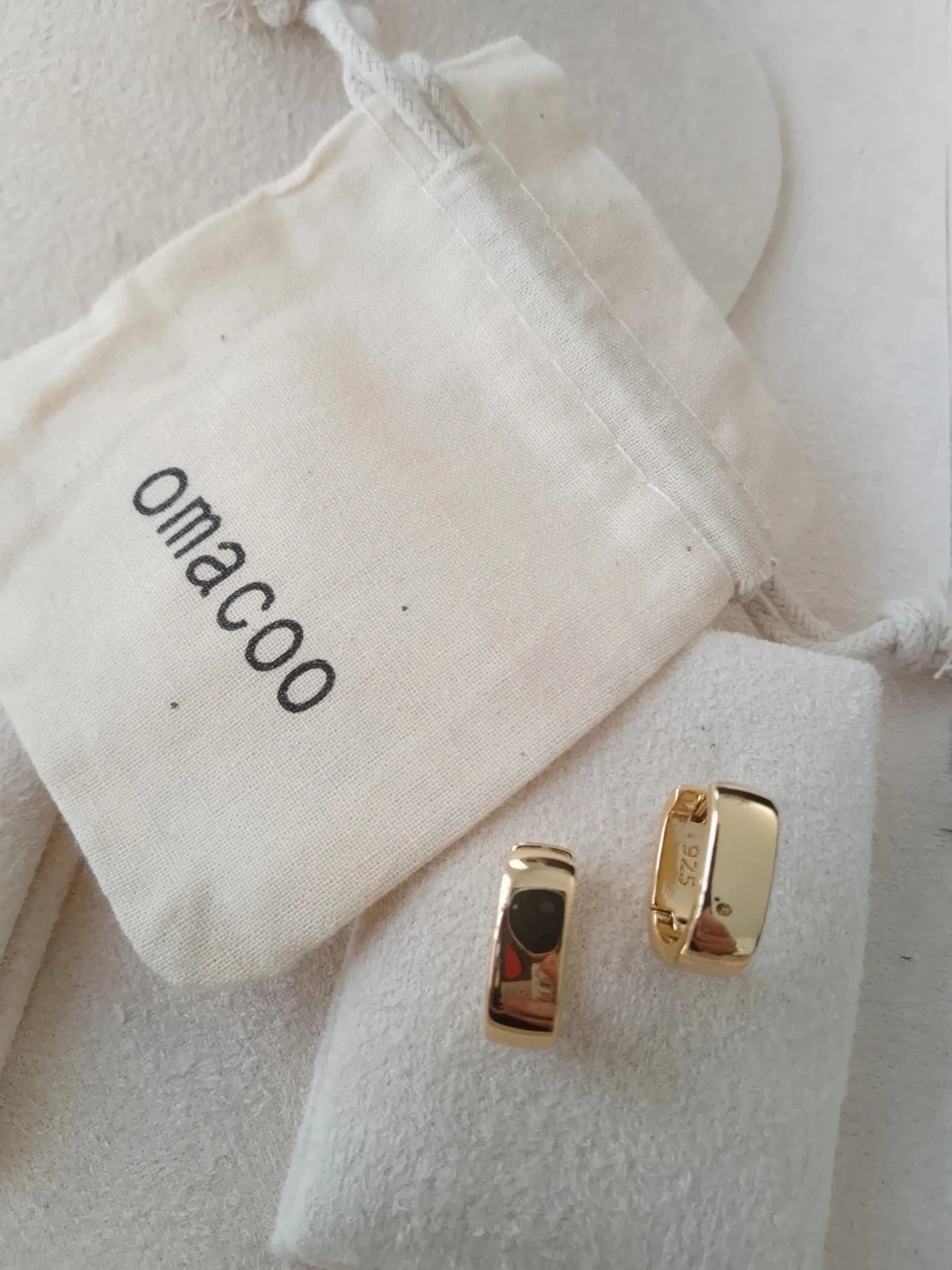 925 verguld Omacoo oorbellen – photo 2